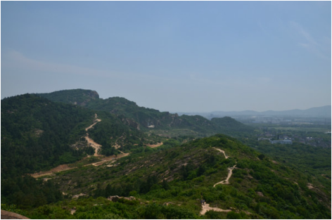 hiking, in dongshan 