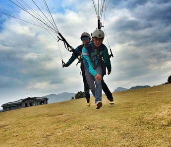 paragliding, shanghai, countryside, local, exploration