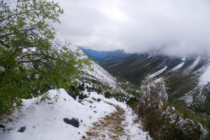 snow, yala mountain, sichuan