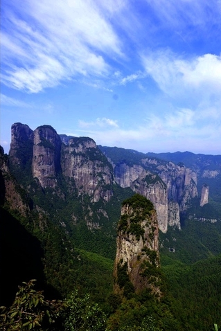 xianju, hiking, mountain, nature