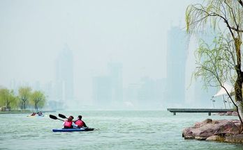 shanghai, kayaking, initiation, river